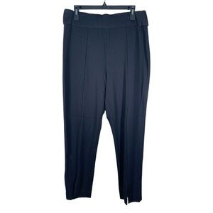 J&L Atelier Black Pull On Ankle Pants Size 1X EUC #DS-1711
